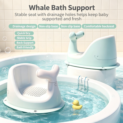 Whale Bath Seat