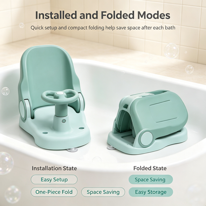 Foldable Baby Bath Seat