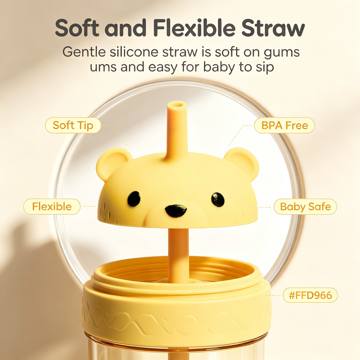 Bear Straw Cup